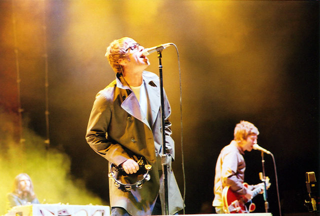 Die Gallagher-Brüder: Liam und Noel am 14.09.2005 in San Diego